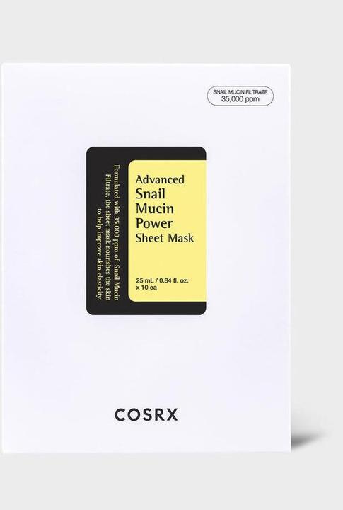 Immagine prodotto Cosrx Maschera alla mucina di lumaca - Cura della pelle coreana