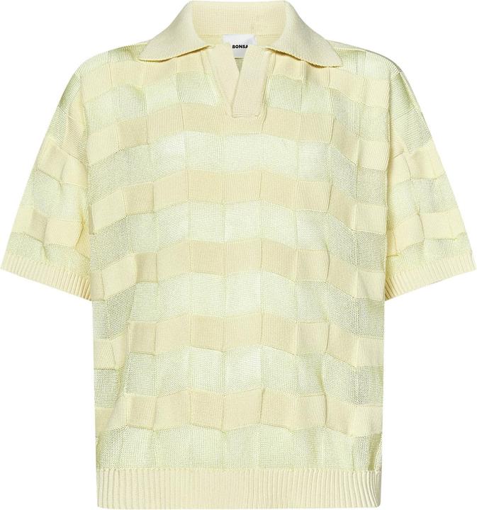 Actual product image Bonsai T-shirts And Polos Yellow (L)