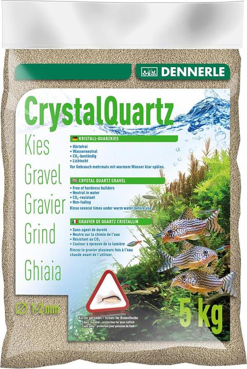 Produktbild Dennerle Naturweisse Gruntas 1-2 mm, 5 kg (Bodengrund, sonstige Gegenstände)