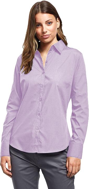 Actual product image Premier Poplin Blouse Work Shirt Long Sleeve (34)