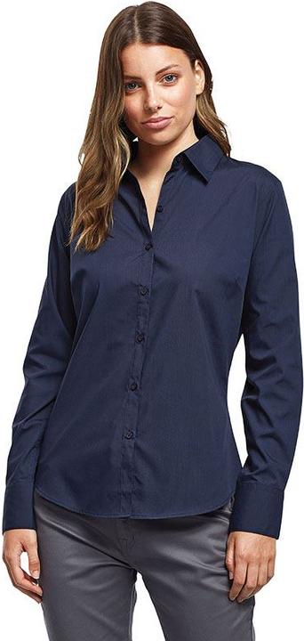 Actual product image Premier Poplin blouse long-sleeved work shirt (42)