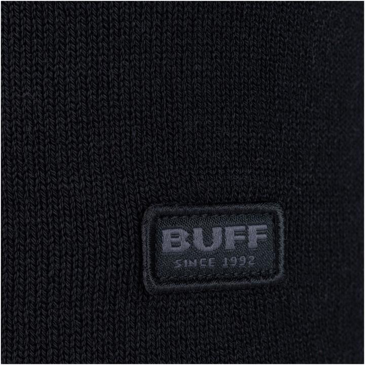 Actual product image Buff Knitted Hat Niels Black (One size)