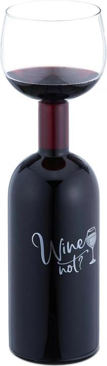 Produktbild Relaxdays Weinflasche (75 cl, 1 Gläser, Rotweingläser)