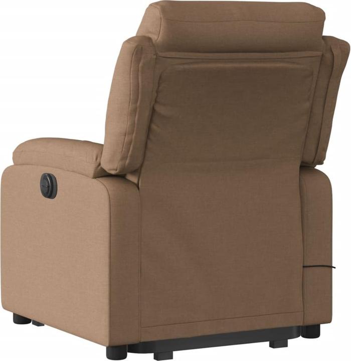 Actual product image VidaXL Electric massage chair with stand-up aid fabric