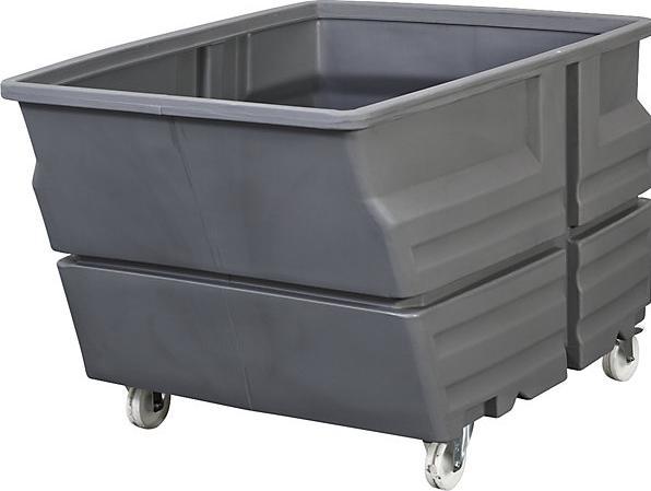 Image du produit kaiserkraft Benne basculante, PE (600 l)