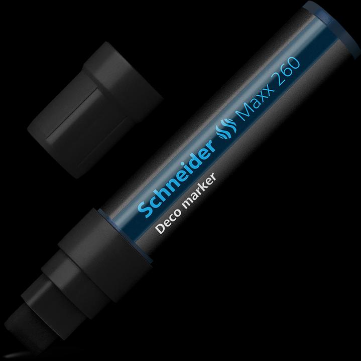 Actual product image Schneider Maxx 260 chalk pen (e) (Black, 15 mm, 1 x)