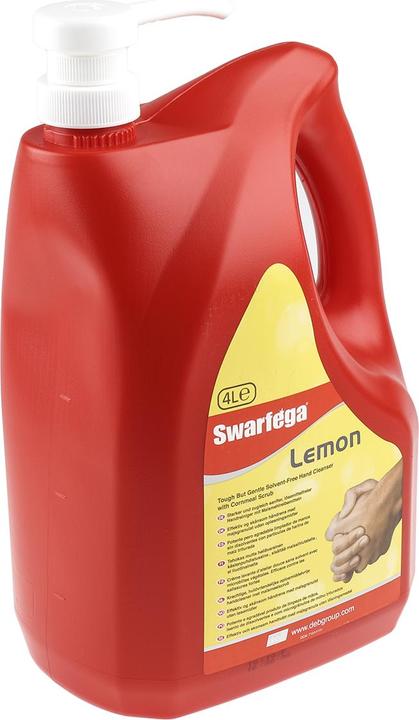 Actual product image Swarfega SWL4LMP Lemon Pump Bottle 4L (4000 ml)