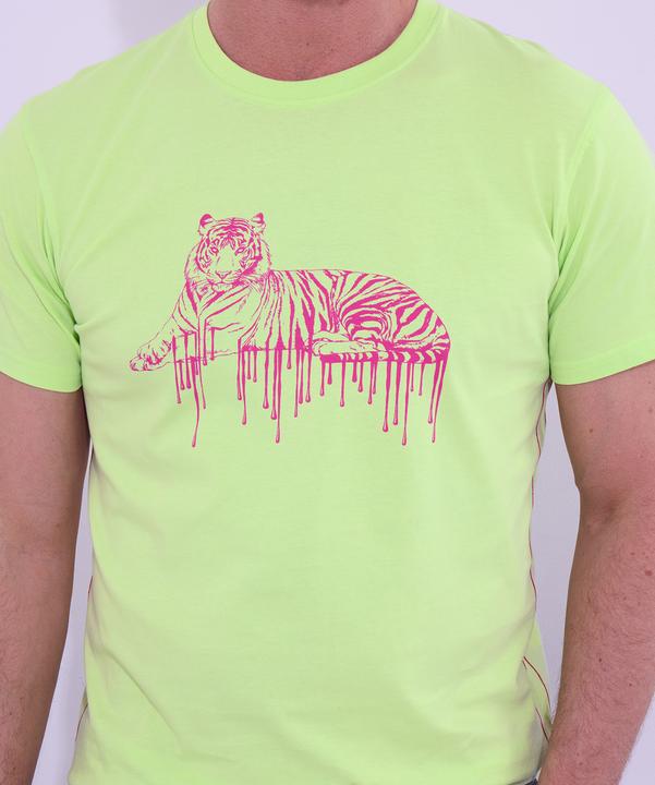Actual product image Joe Browns Drippy Tiger Graphic Short Sleeve T-Shirt (M)