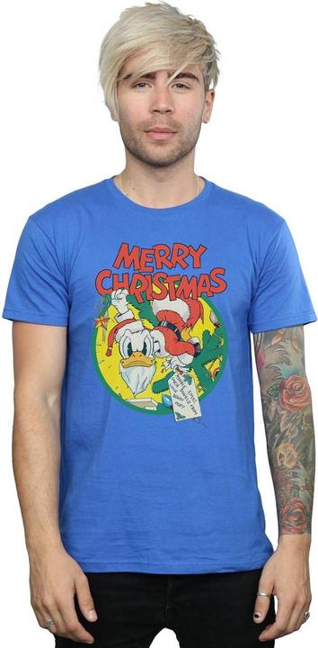 Produktbild Disney Donald Duck Merry Christmas TShirt (M)
