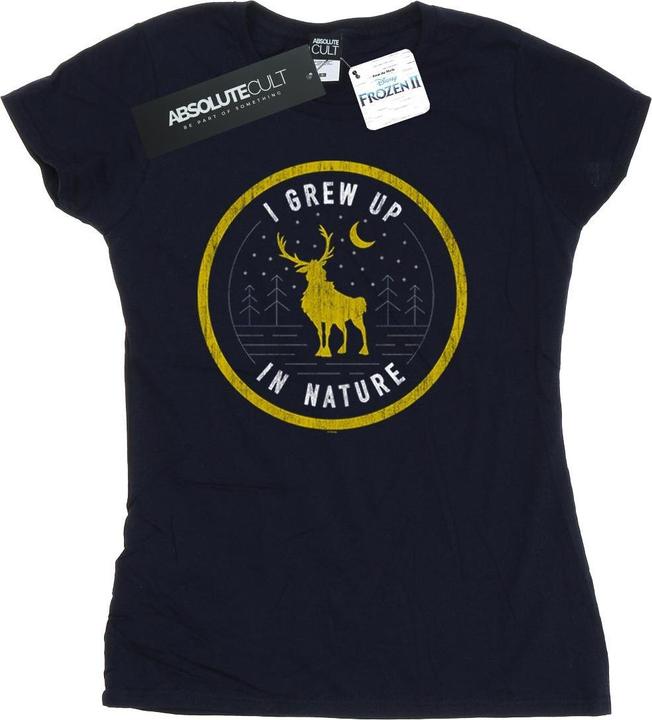 Disney Frozen 2 Sven I Grew Up In Nature TShirt (S)