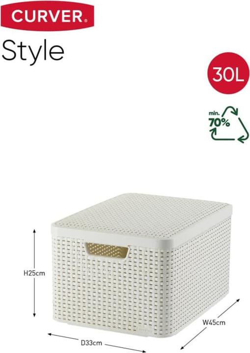 Immagine prodotto Curver Kinsley (45 x 33 x 25 cm, 30 l)