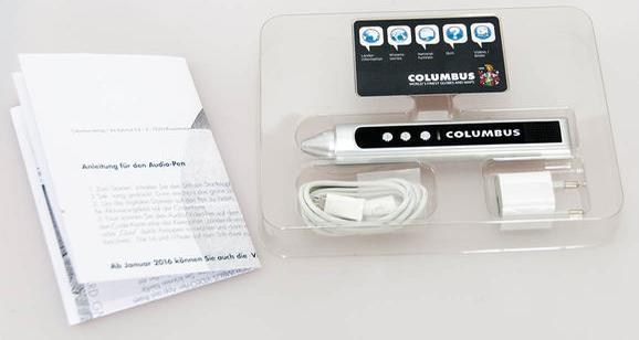 Produktbild Columbus AUDIO/VIDEO PEN Deutsch