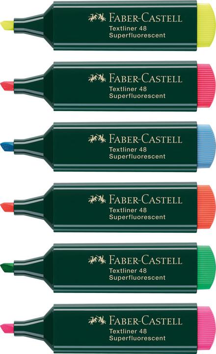 Produktbild Faber-Castell Textmarker Textliner 48 (Rosa, 5 mm, 1 x)