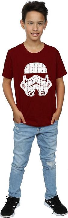 Immagine prodotto Star Wars Christmas Stormtrooper Helmet Maglietta Ragazzi (152, 158)
