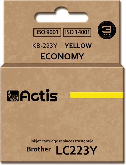 Produktbild Factis KB-223Y ink cartridge for Brother LC223Y comaptible standard 10ml - Kompatibel - (Y)