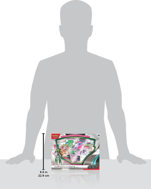 Actual product image Pokémon TCG ex Box - Iron Valiant (English, Booster Pack)