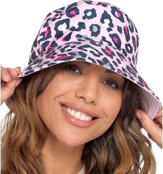Foxbury Womens/Ladies Reversible Animal Print Bucket Hat (S/M)