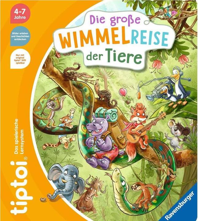 tiptoi Die gr. Wimmelreise Tiere (Deutsch, Anja, KIEL, 2022)
