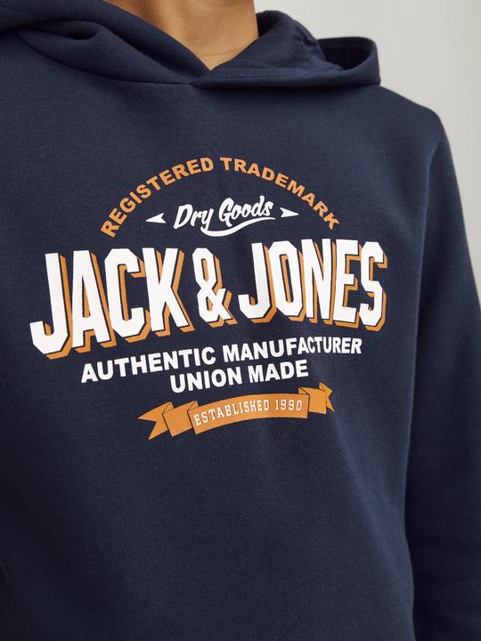 Actual product image Jack & Jones JJELOGO SWEAT HOOD 2 COL 24/25 NOOS JNR (128)