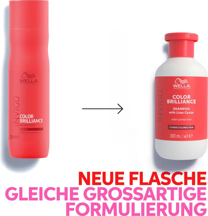Actual product image Wella Invigo Color Brilliance Shampoo coarse (300 ml, Liquid shampoo)