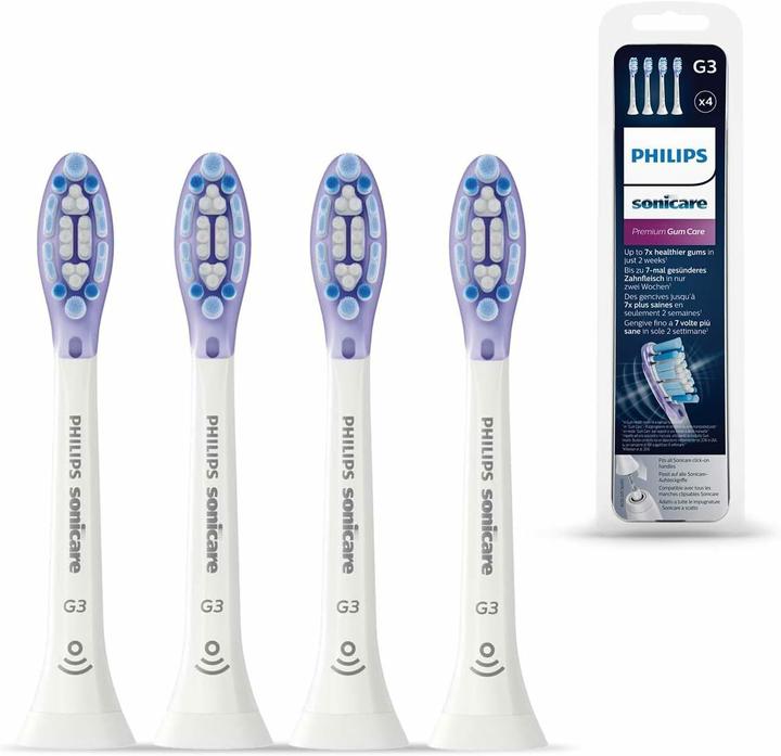 Image du produit Philips Sonicare Brosse à glisser Original Premium GumCare 4 pack (4 x)