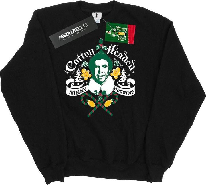 Elf Cotton Headed Ninny Muggins Sweatshirt (L)