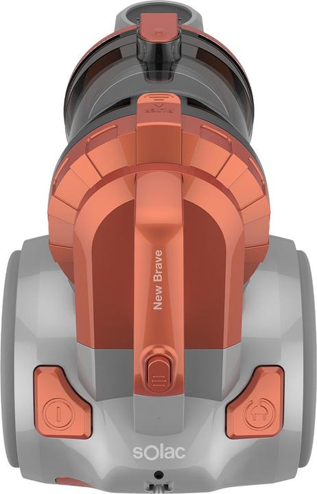 Actual product image Solac More Brave, 800 W, Cylinder vacuum, Dry, Bagless, HEPA, Multi cyclonic