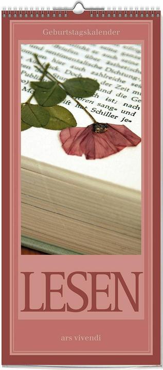 Produktbild Geburstagskalender Lesen, immerwährend (neu) (Deutsch)