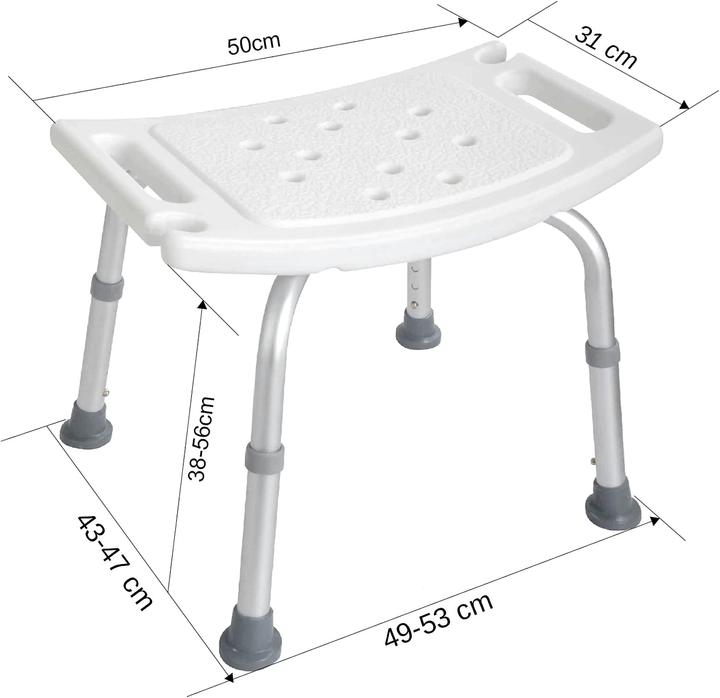 Immagine prodotto Akriva Sgabello da bagno (136 kg)