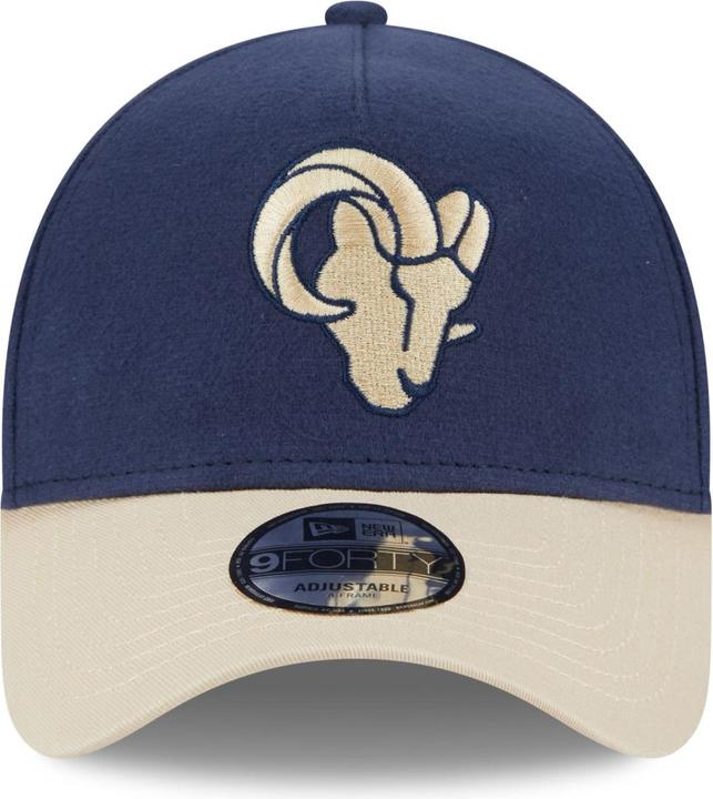 Image du produit New Era A-Frame 9Forty Cap MOLESKIN Los Angeles Rams navy (Taille unique)