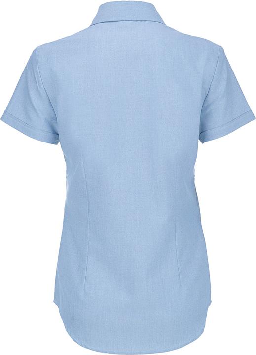 Produktbild B&C Oxford Bluse kurzarm (4XL)