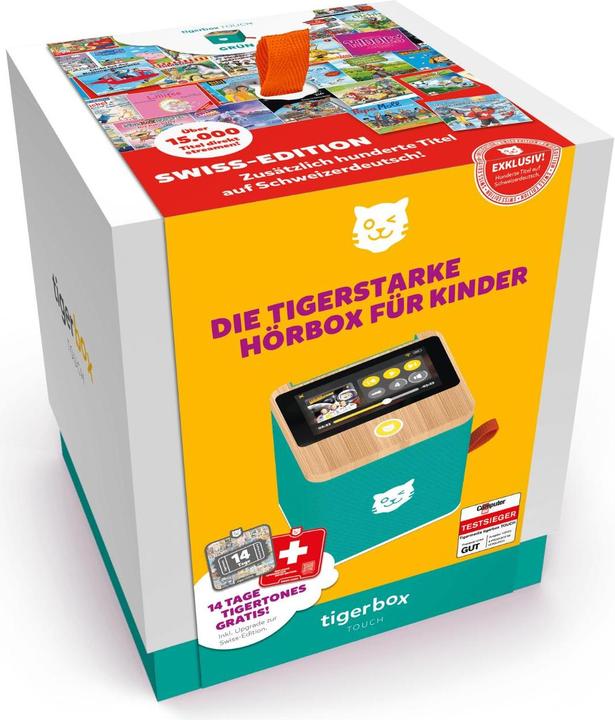 Actual product image Tigermedia Tigerbox Touch Swiss Edition incl. Swiss Card (German, Swiss German)