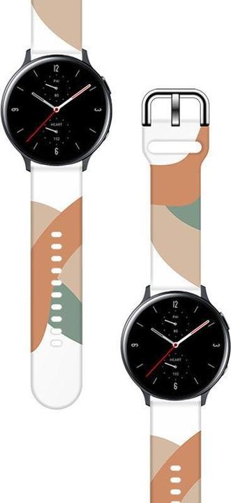 Actual product image Hurtel Strap Moro Band For Samsung Galaxy Watch 42mm Silicone Strap Camo Watch Bracelet (3) (Plastic)