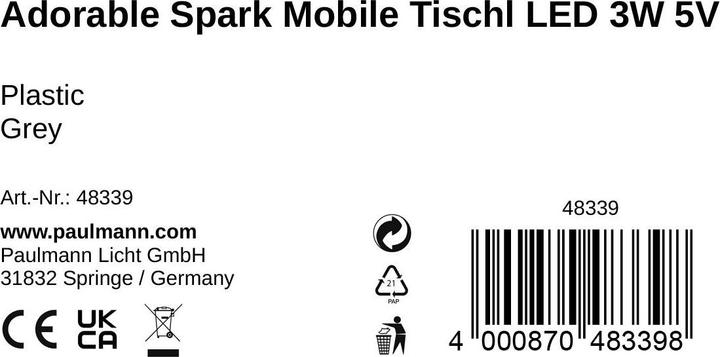 Immagine prodotto Pauleen Lanterna solare Adorable Spark (150 lm, IP44)