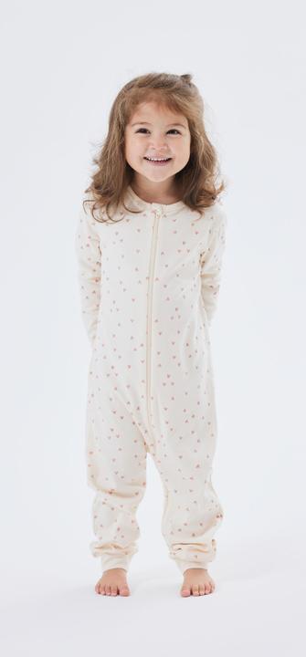 Produktbild Name it Nbfnightsuit Zip Buttercream Hearts Noos (62)