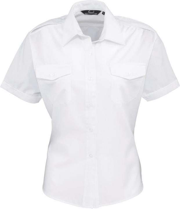 Premier Pilot Bluse Kurzarm