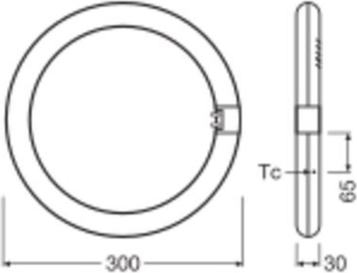 Actual product image Ledvance Ledtube T9c Em (G10q, 18.30 W, 2200 lm, 1 x, E)