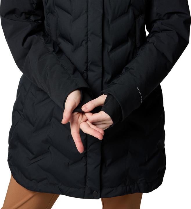 Immagine prodotto Columbia Chaqueta impermeable de plumón y largo medio con capucha Mountain Croo™ III para mujer (XL)