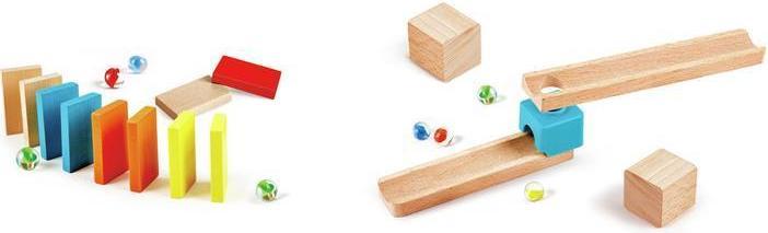 Produktbild Hape Rasante Murmelbahn mit Domino