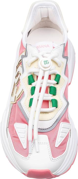 Immagine prodotto Dolce & Gabbana daymaster sneakers in nylon and leather color white and pink (42)