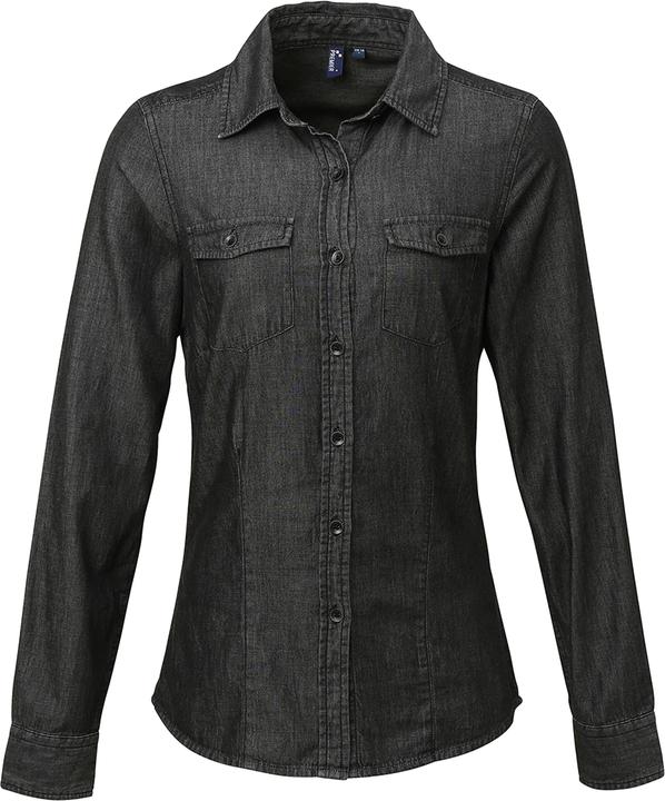 Premier Jeans Naht Denim Bluse