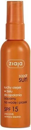Immagine prodotto Ziaja Sopot Sun Dry Oil Gel Spf15 90ml (Olio abbronzatura, SPF 15, 90 ml)