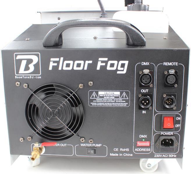 Actual product image BoomToneDJ Floor Fog, Floor Fog Machine