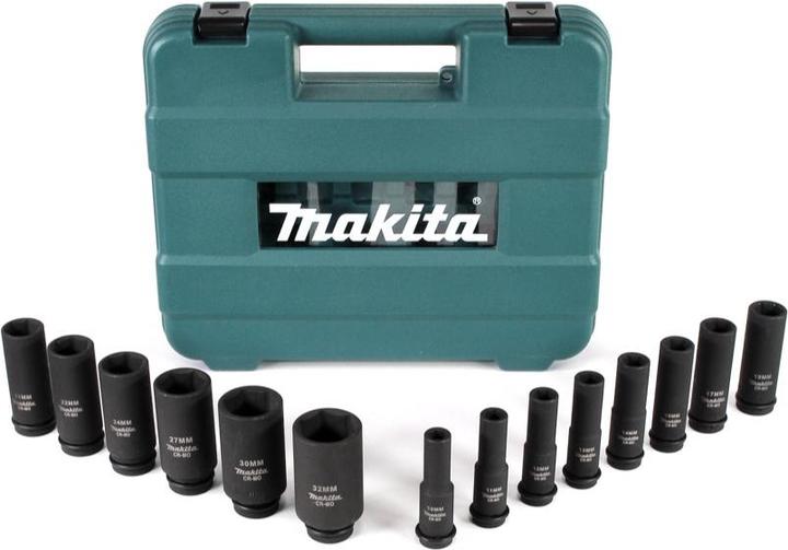Produktbild Makita B-52308 (32 mm, 16 mm, 15 mm, 27 mm, 11 mm, 18 mm, 23 mm, 12 mm, 24 mm, 29 mm, 20 mm, 31 mm, 14 mm, 25 mm, 30 mm, 26 mm, 21 mm, 28 mm, 17 mm, 13 mm, 10  mm, 22 mm, 19 mm)