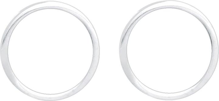 Immagine prodotto Elli Orecchini Basic Geo Circle Smalto Argento 925 (Smalto, Argento 925)