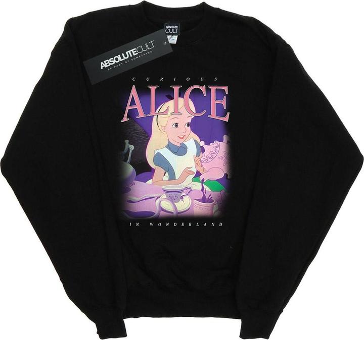 Disney Mädchen Alice im Wunderland Montage Sweatshirt