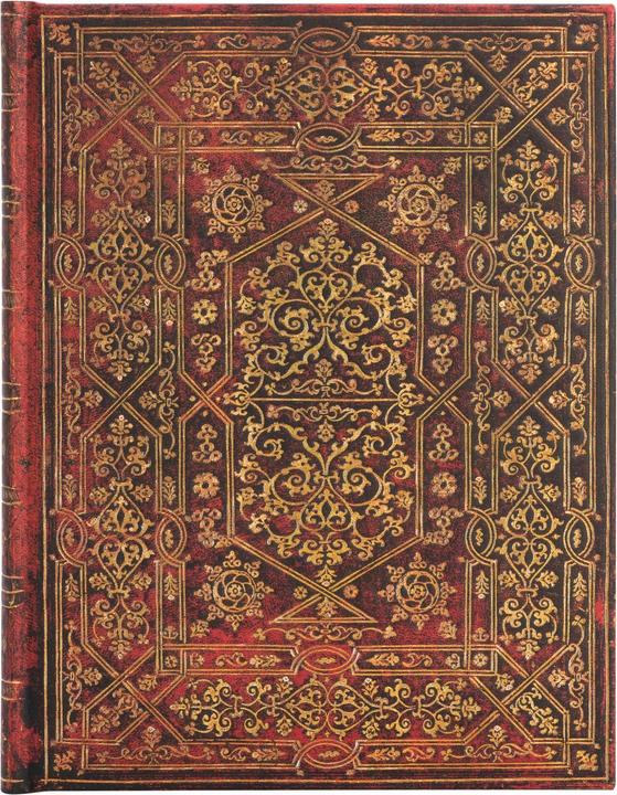 Actual product image Paperblanks Notebook Carta Condé 18 x 23 cm, Lined (18 x 23 cm, Lined, Hardcover)