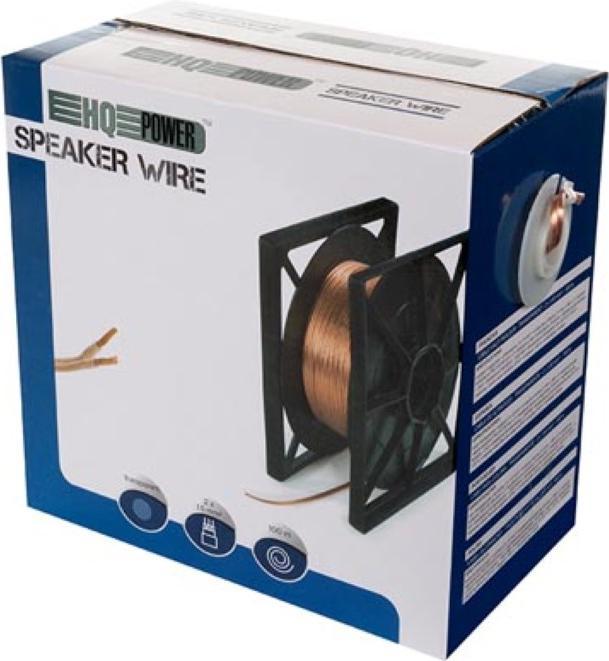 Actual product image Cables SPEAKER WIRE - TRANSPARENT - 2 x 1.50 mm² - 100 m (100 m, 1.50 mm²)