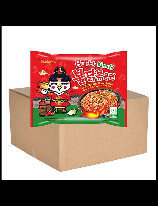 Actual product image Samyang Buldak Buldak Hot Chicken Ramyeon (Kimchi) (5400 g)