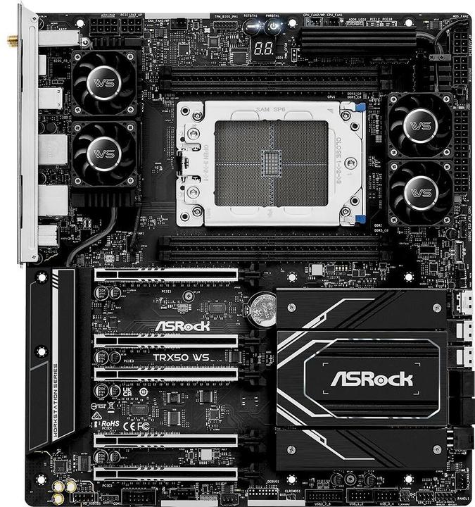 Actual product image AsRock TRX50 WS (sTR5, AMD TRX50, E-ATX)